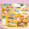 Puzzle Educativo Giocattolo Vestire con Materiale Eva per l'Apprendimento Precoce e Divertimento Libro Silenzioso