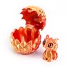 1/2Pcs 3D Printed Dragon Eggs with Mini Dragon Surprise Toys for Kids Birthdays Party Favors Gifts Christmas Goodies Filler