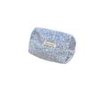 New Autumn Winter Leopard Print Plush Makeup Bag Large Capacity Women Cosmetic Bag With Zipper Travel Clutch