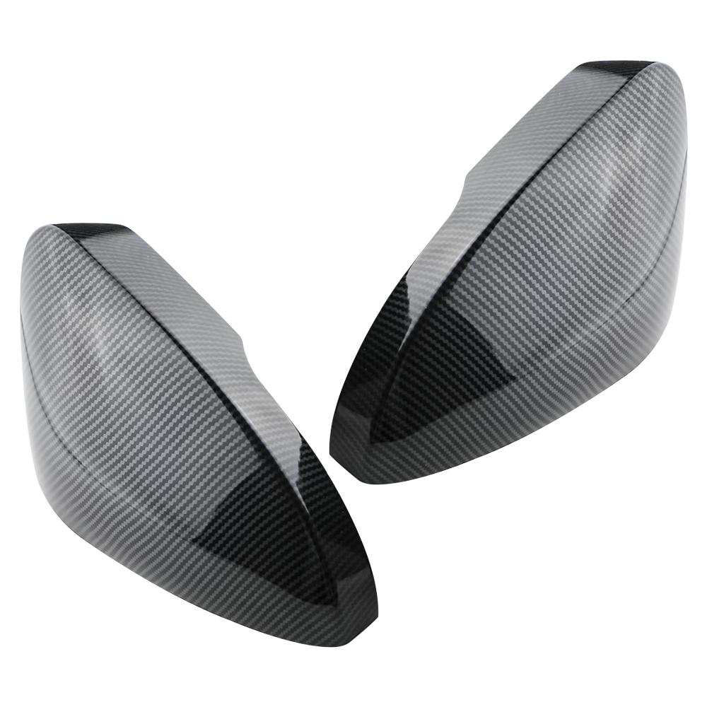 For VW Volkswagen T-cross Tcross 2018-2025 Rearview Mirror Cover Sticker 2Pcs Side Mirror Decoration Trim Styling Accessories