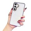 Electroplated Two-color Transparent Acrylic Samsung S11ultra Mobile Phone Case A11 Four-corner Anti-drop A11 Protective Case