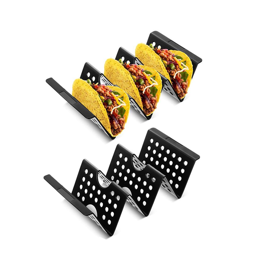 6Pcs Tortilla Stand Tortilla Roll Holder Pancake Stand Plastic Tray Microwave And Dishwasher Safe Kicthen Baking