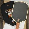 5th Gen Round Head Thermoformed Carbon Pickleball Paddle 16mm Thick Core All-Round Professional Tournament Racket