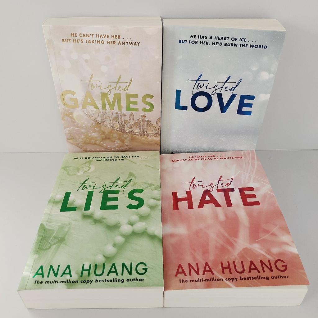 Verdrehte Lügen Verdrehte Serie 4 Bände Verdrehte Liebe Lügen Spiel Hass weniger
