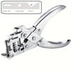 3-in-1 Manual PVC Card Puncher Elliptical Circular and Round Corner Slot Punch Durable Office School Home Use.