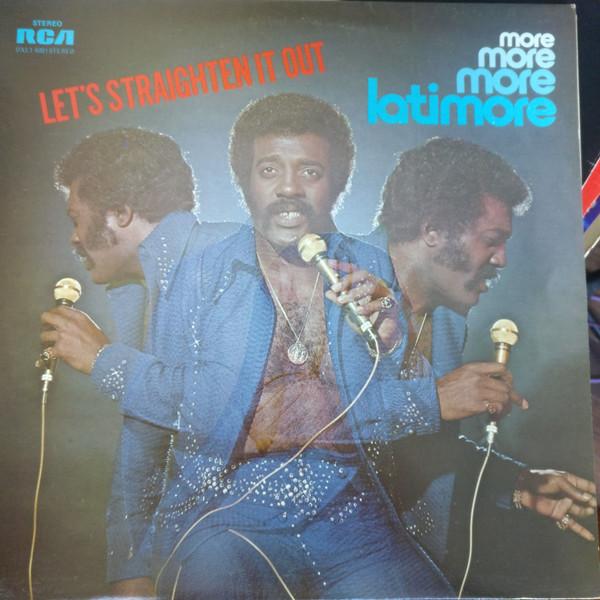 

LP Record LATIMORE (2) - Let s Straighten It Out - More, Mor DXL14001 RCA 1974 Canada Soul/Funk Used