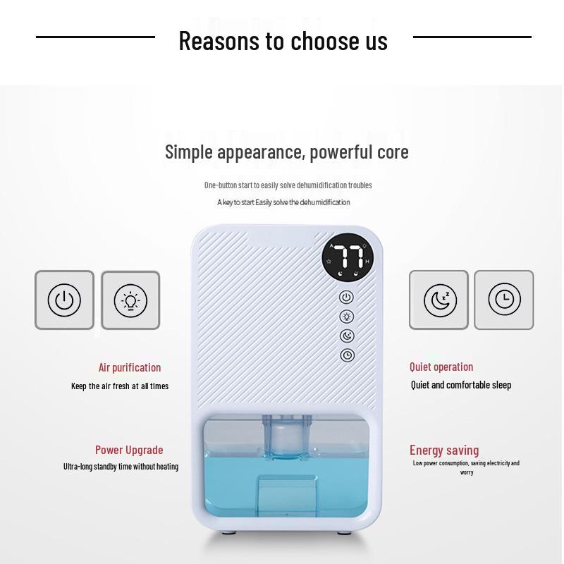 Mini Household Dehumidifier for Indoor Moisture Control