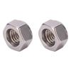 100pcs Premium Lock Nut Set Practical Stainless Steel Nut Versatile Metric Hex Nut  For Bolts