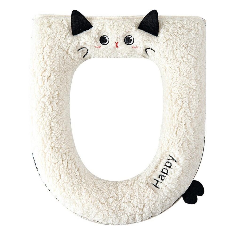 Soft Toilet Seat Cushion Cartoon Cat Toilet Seat Cover New Toilet Seat Pad  Universal