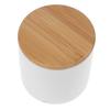Pokrywki bambusowe wielokrotnego użytku nieprzeciekające wieczka do słoików do wekowania przenośne drewniane pokrywki akcesoria do słoików do picia