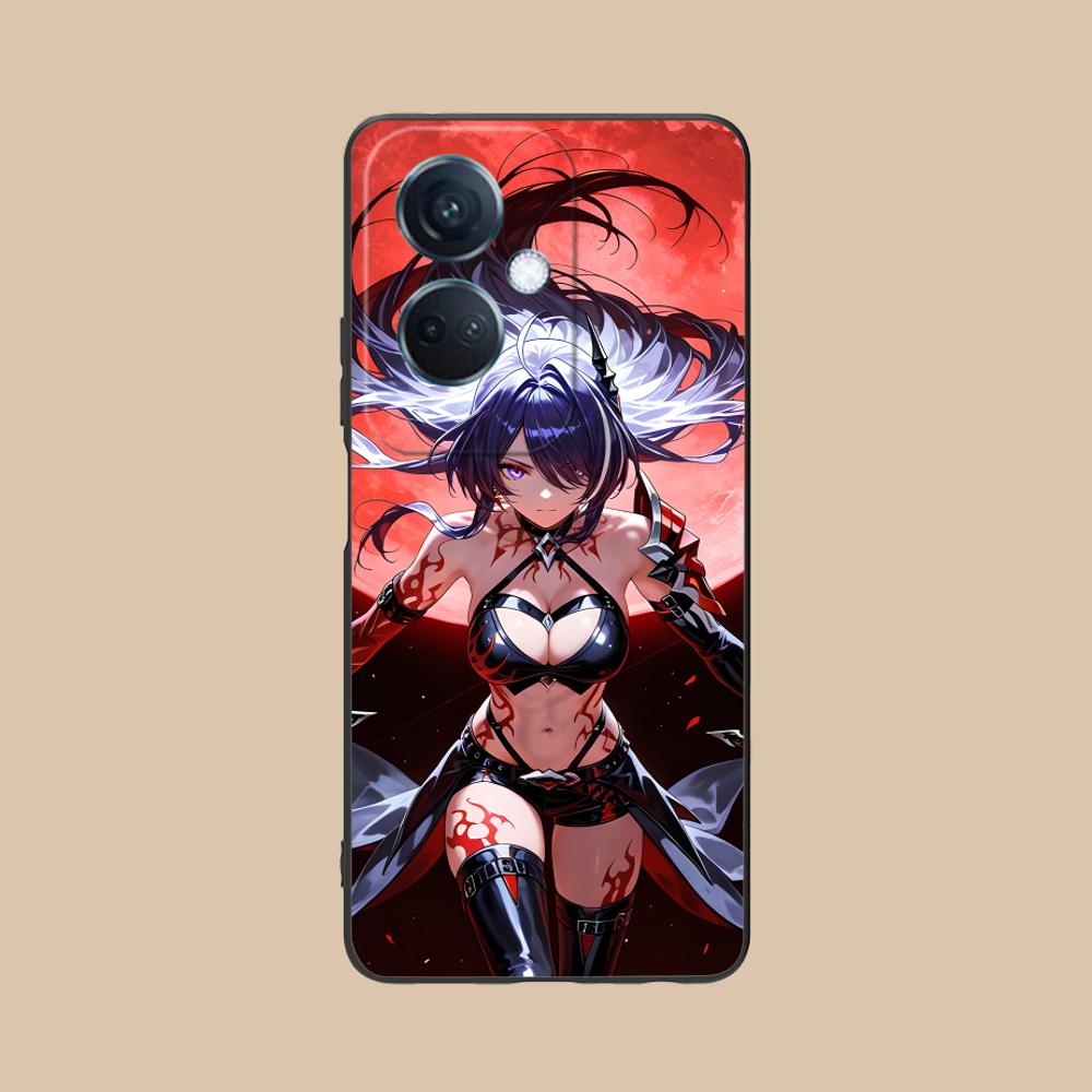 

HSR Acheron Matte TPU Mobile Phone Case for OPPO Find X9 X8 X7 X6 X5 X3 X2 Plus s Pro Ultra Lite Colorful Printing Cover OPPO Find X2 Pro