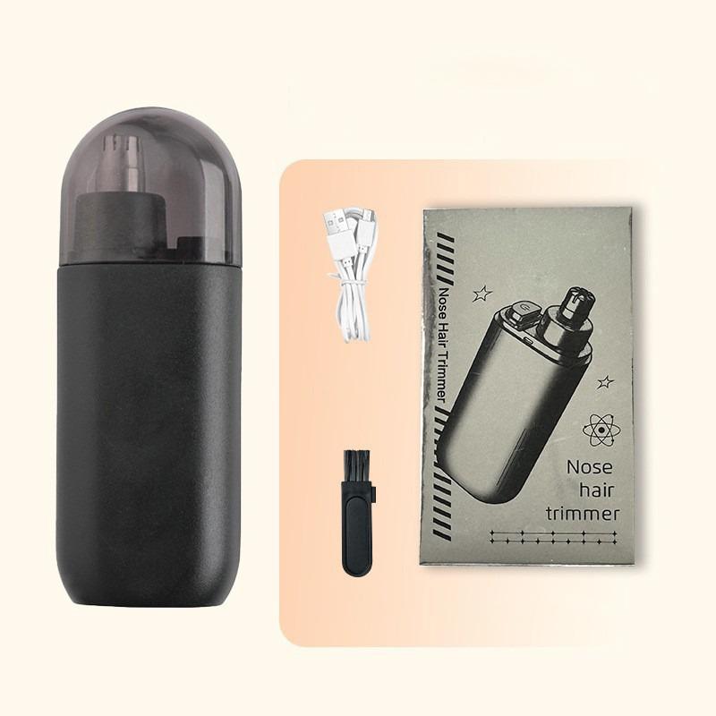 Nose Hair Trimmer Rechargeable Nose Hair Trimmer Men s Women s Cutter Head Washable Electric Nose Hair чёрный