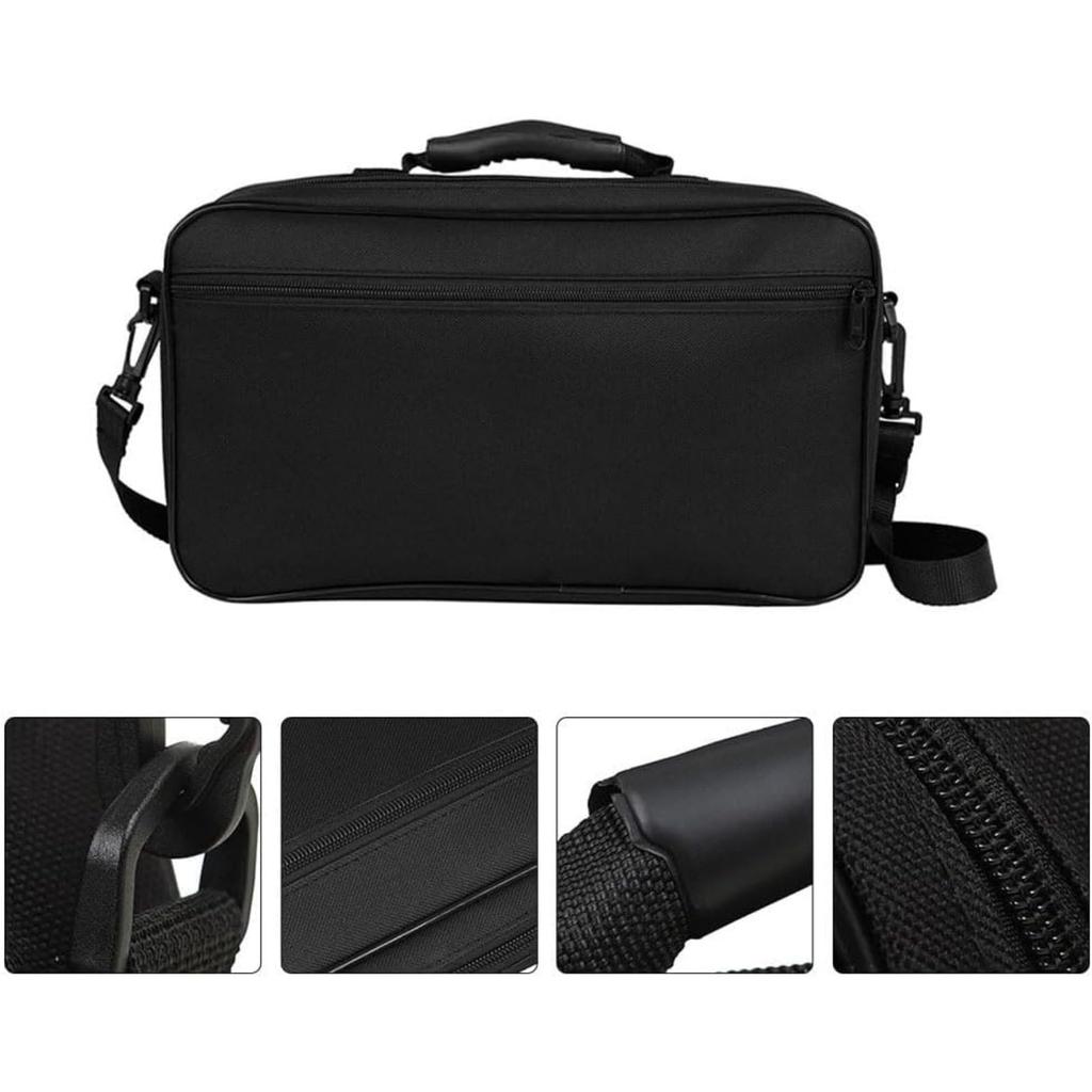 BIBAPU Oboe Clarinet Shoulder Protects Clarinet and Easy To Wind Instrument Accessories Bag, Case, Shockproof, Waterproof, Bag, Oboe, Grip, (Black)