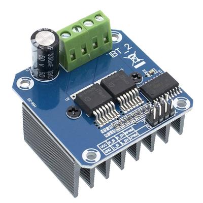 High Power Intelligent Vehicle Motor Drive Module BTS7960 43A Current Limiting Control Semiconductor Refrigeration Drive