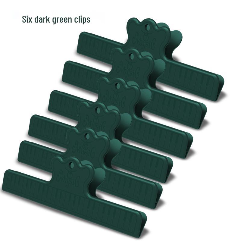 Piano & Guitar Sheet Music Holder with Clips for Songs & Sheets