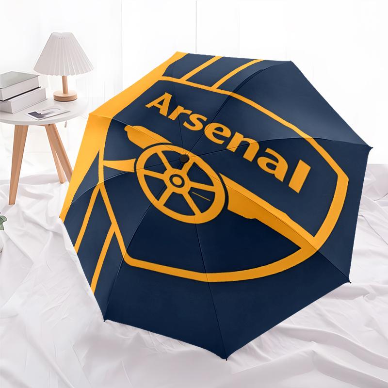 1pc A-Arsenal4 Umbrella, Sun Protection, And UV Shielding. It Has Eight Sturdy Ribs for Outdoor Use And Perfect As a Holiday Gift