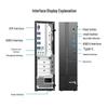 Great Wall Shicheng D80F3 Commercial Desktop PC (CN version)