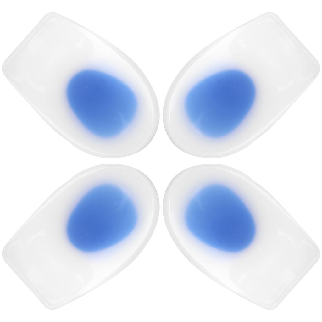 2 PairsSet Outdoor Shoe Heel Cushion Inserts Orthotic Silicone Heel Protective Cups Woman