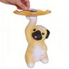 Lovely Dog Statue Key Candy Bowl Dog Statues Figurines Entryway Table Ornament for Office Home Decors New Year Gift