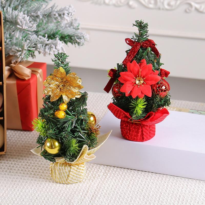 Wholesale Mini Christmas Tree 2023 Small Christmas Tree Decoration For Restaurants And Desktops