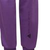 Adidas Solid Color Letter Print Logo High Waist Joggers Women Bottoms Purple HM3846
