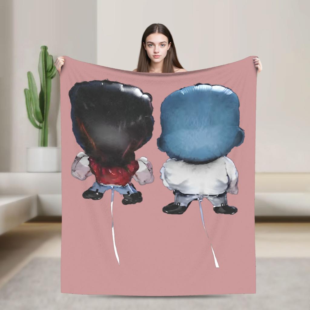 CA7RIEL & Paco Amoroso Papota Tour Blanket Quality Warm Throw Blanket Winter Girls Boys Couch Chair Sofa Bed Novelty Bedspread