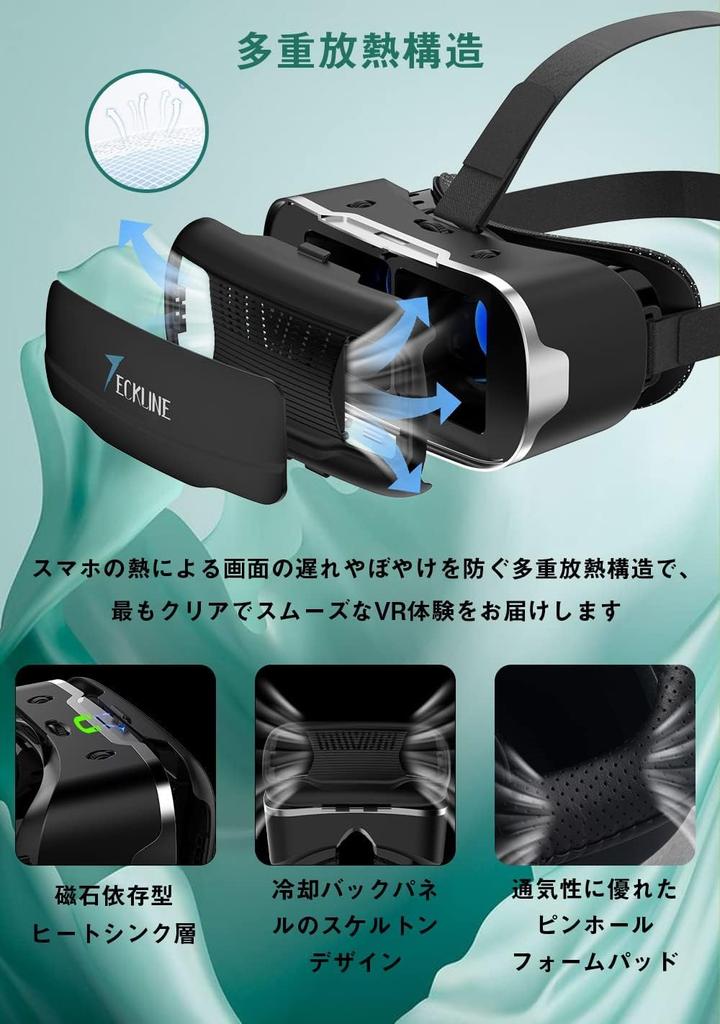 VR Goggles for Smartphones 3D Display with Remote Control Android Viewing Glasses Lightweight and Compatible with Smartphones Inches Head-Mounted