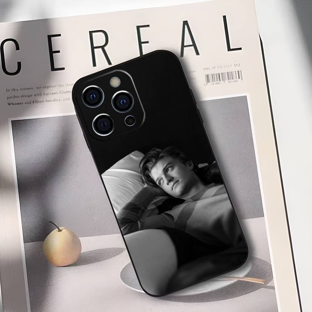 D-Djo Joe K-Keery Singer Phone Case For iPhone 17,16,15,14,13,12,11 Plus,Pro Max,XS,Soft Black Cover iPhone16
