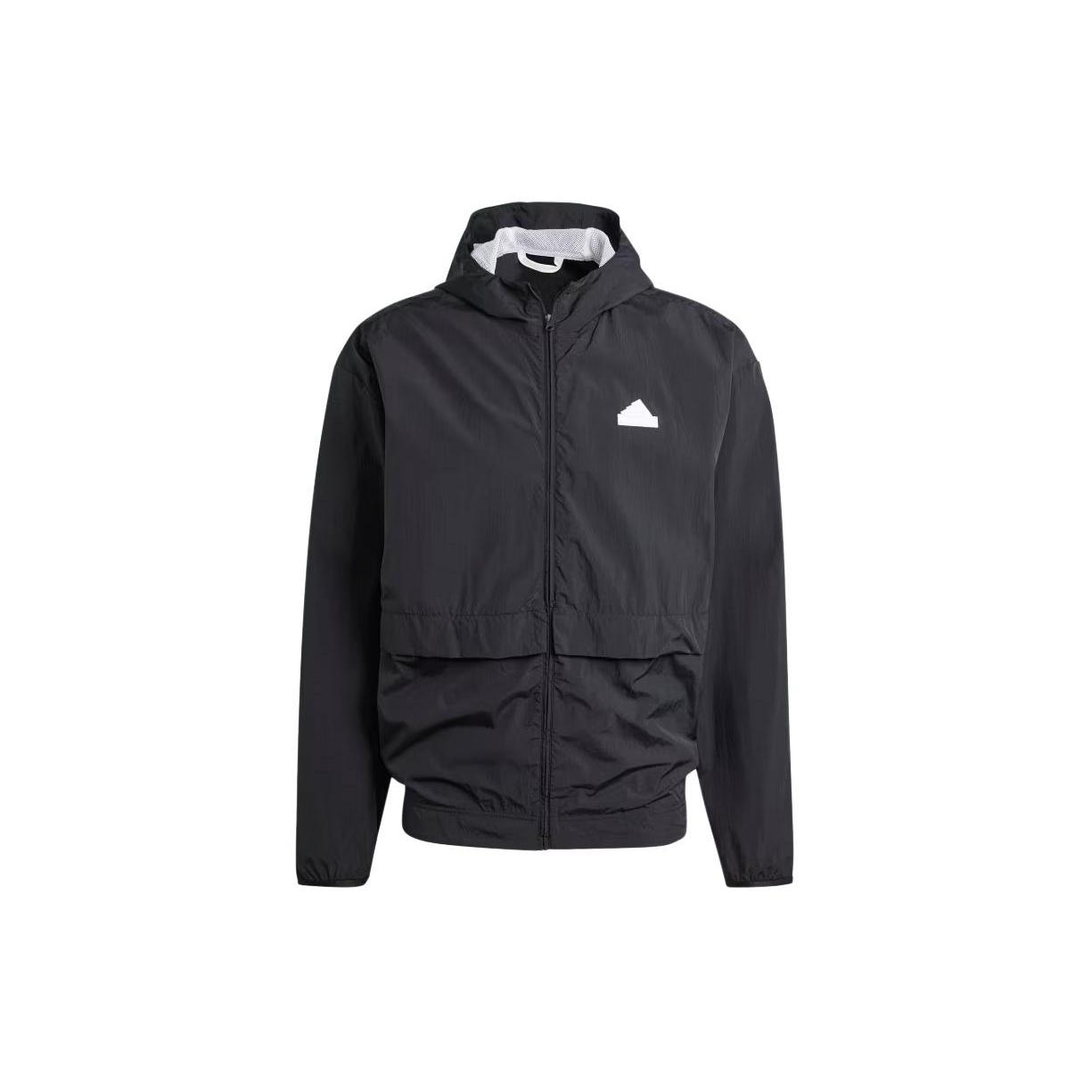 adidas City Escape Full-Zip Hoodie Asia Sizing Black Men s IR5192 L