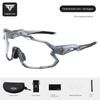 Captain Tas Cycling Glasses, Color-Changing, Windproof, Bicycle Goggles, Outdoor Sports Cycling, Anti-Uv Equipment