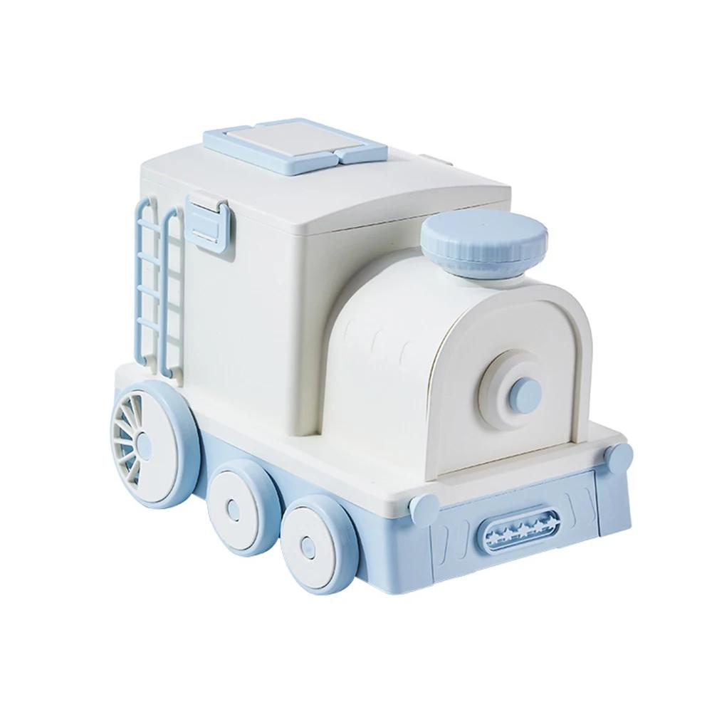 

Multifunctional Large Medicine Box New Cartoon Train Storage Box Creative Children s Toy Organizer Desktop Decoration Ornaments