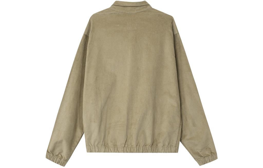 Nike Retro Embroidered Logo Corduroy Collar Zip-Up Long-Sleeve Jacket DX9071-247