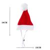 1-20PCS Christmas Pet Accessories Dog Christmas Scarf Hat Cat Hat Holiday Dog Costume Xmas Apparel for Pets
