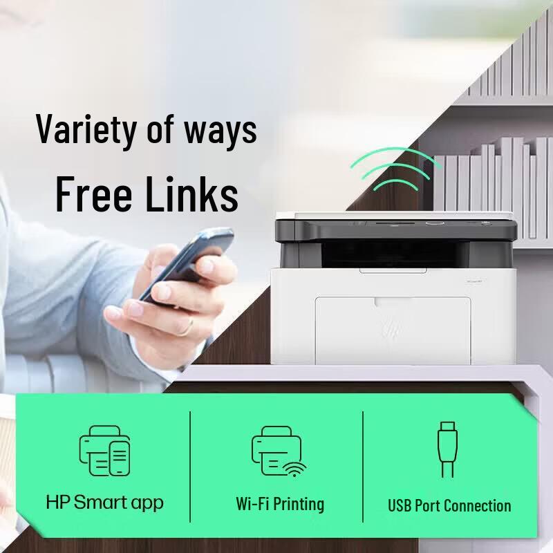 HP 1188nw Sharp Series Laser Multifunction Printer CN plug (adapter included)