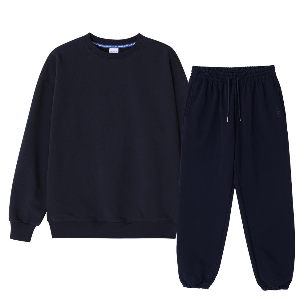 OHP Ohp Oversized Heavy Sweatshirt + Jogger Pants Set 5 Colors