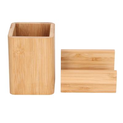  Porte-stylo Robuste Durable Écologique Organisateur de Rangement de Papeterie avec Carte de Visite