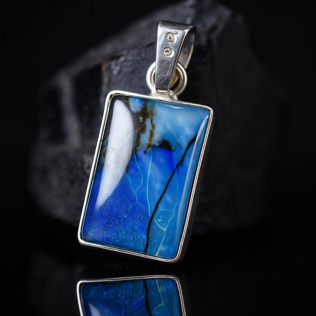 24 Ct Natural Multicolor Opal 925 Sterling Silver Emerald Pendant Gemstone Jewelry Gift