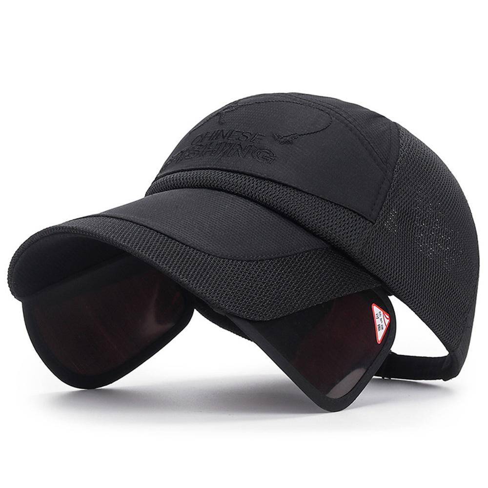 Summer Outdoor Fishing Sunscreen Baseball Cap Men s  Extended Brim Sunshade   Leisure Sports Fashion Women