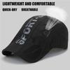 Summer Cycling Hat Breathable Quick Dry Outdoor Sport Running Fishing Cap Sunscreen Adjustable Hiking Camping Duckbill Hat