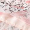 Fall Spring High Women Waist All Match Floral Mesh A Line Skirt