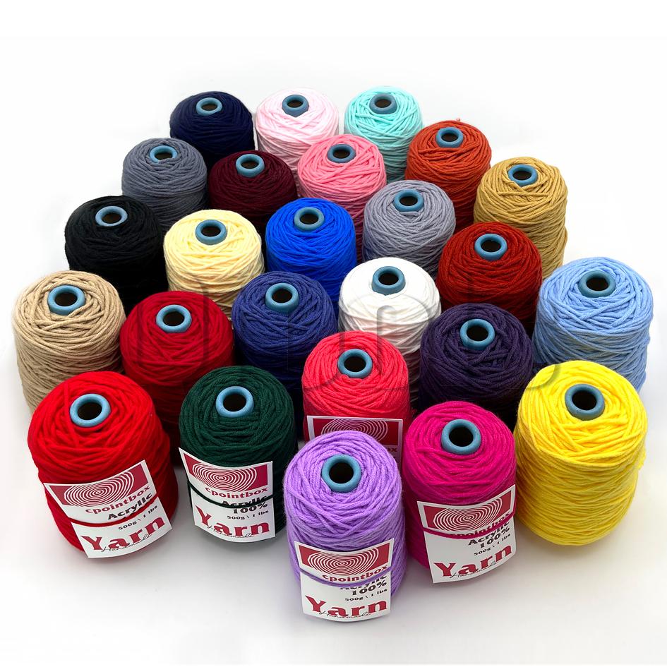 Low Price Tufting Gun Special 8 Strand Handmade Diy Carpet Soft 200g Acrylic Yarn Lightweight Dyed Home Textile Upholstery