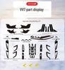 Carbon Fiber Interior Sticker for 17-21 WEY VV5 VV6 VV7S - Center Console Decoration P8