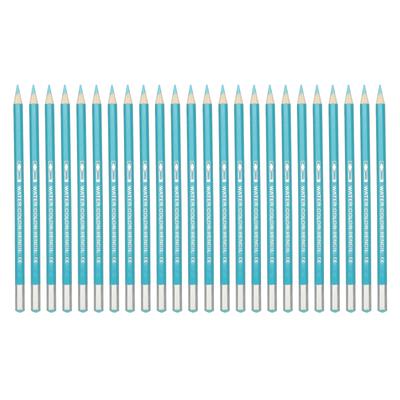 PATIKIL Colored 24 Pencils for and Sky Blue Water-Soluble Pencils, Water-Soluble Blending, Coloring, Sketching, Painting,