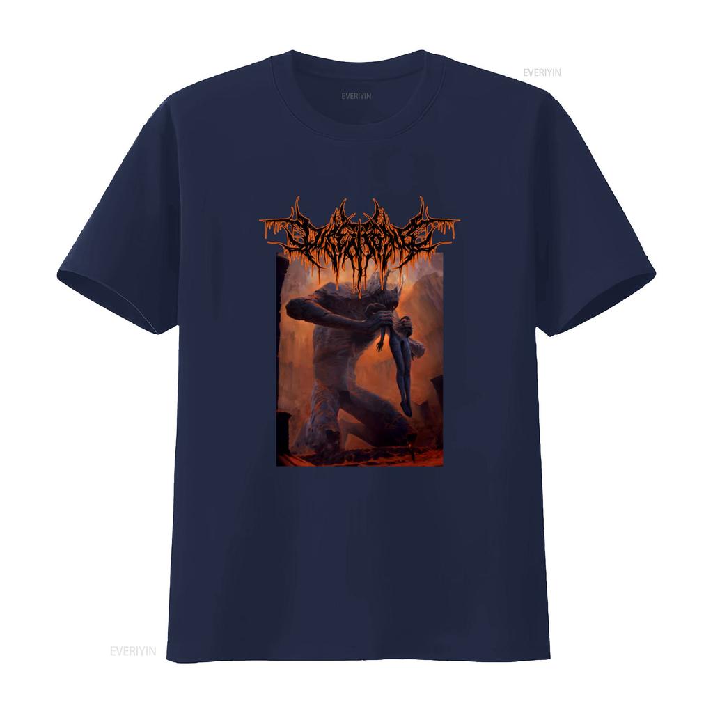 DISENTOMB The Decaying Light T Shirt Dark Fantasy Monster Art Print for Men Vintage Washed Stylish Top For Everyday Wear