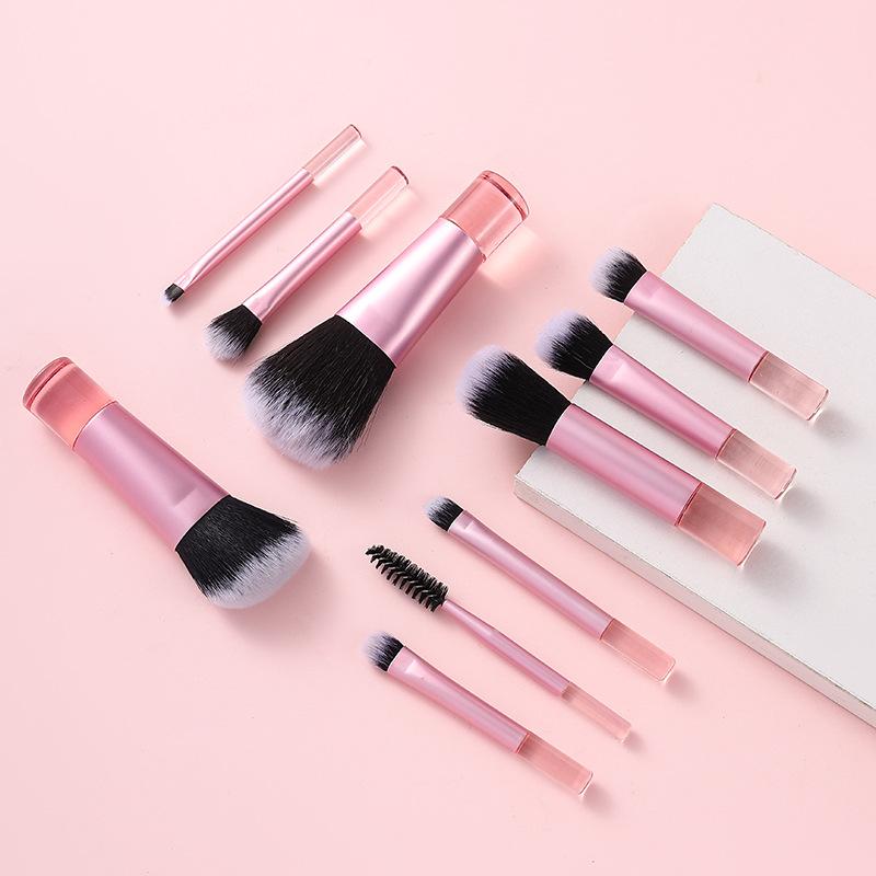 10 Mini Makeup Brush Set Makeup Brush Set Soft Fluffy Professiona Blending Make Up Brush Beauty Tool Makeup