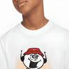 Nike T-Shirt FW25 Round Neck Breathable Fashion Versatile Short Sleeve Kids Tops HV5209-100