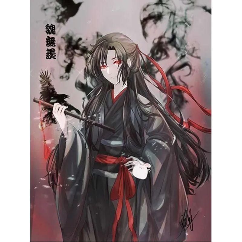 

5D DIY алмазная живопись Mo Dao Zu Shi Wei Wu Xian аниме хобби мозаика вышивка крестиком узор домашний декор подарок Full Round 30x40CM