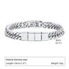 Vnox Custom 2-6 Name Beads Bracelets for Men, Never Fade Stainless Steel Cuban Chain Bracelets,Personalize Father's Day Gift Dad