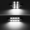 10pcs 41MM 5050 8SMD Festoon White Dome Map Trunk LED Light Lamp Bulbs 212-2 578 569