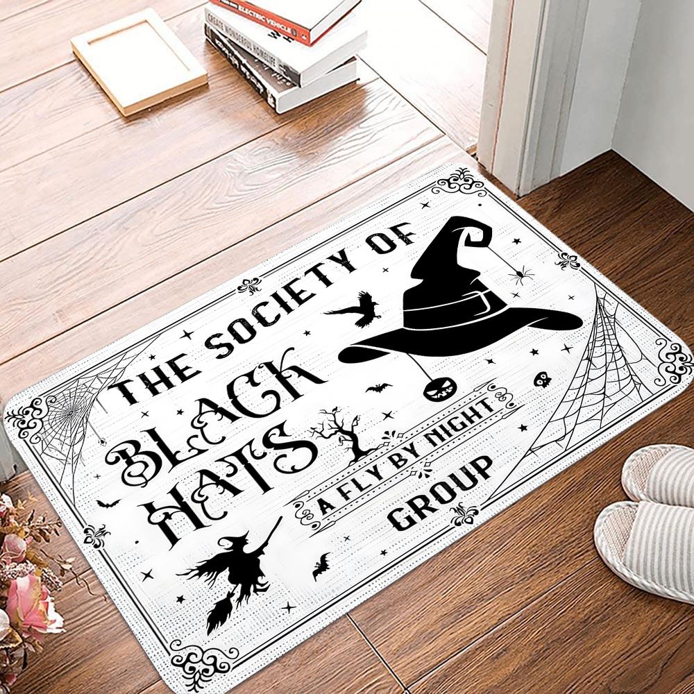 Halloween Themed Doormat Non-Slip Bedroom Kitchen Bathroom Entracne Rugs Living Room Washable Carpet